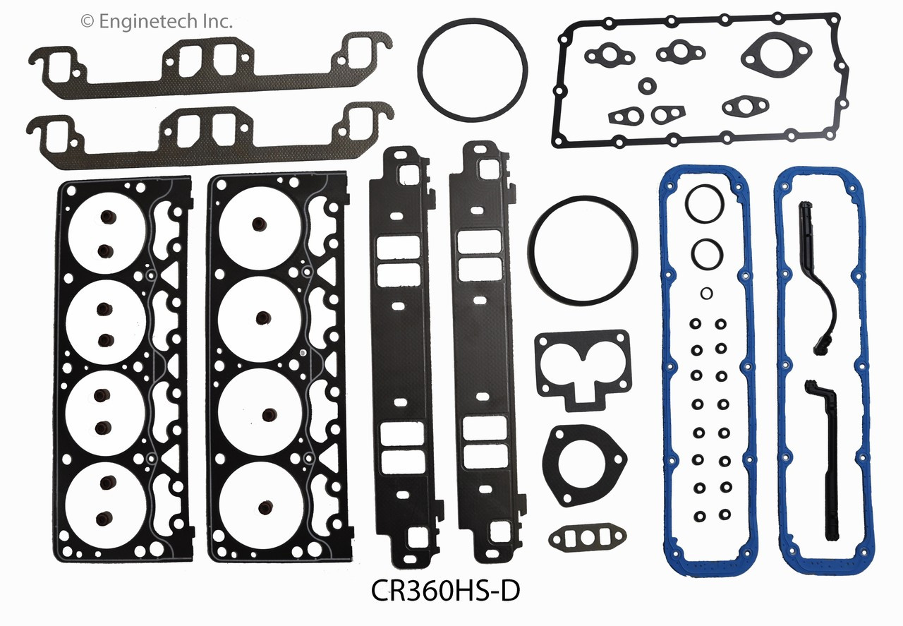 1999 Dodge Ram 2500 Van 5.9L Engine Cylinder Head Gasket Set CR360HS-D.P15