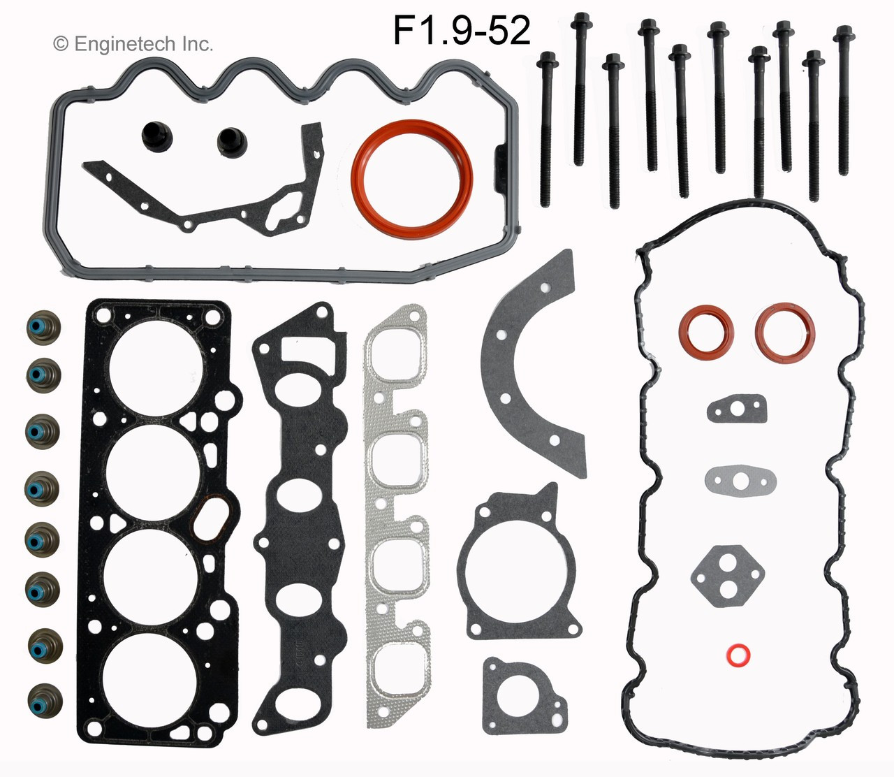 1995 Ford Escort 1.9L Engine Gasket Set F1.9-52.P5