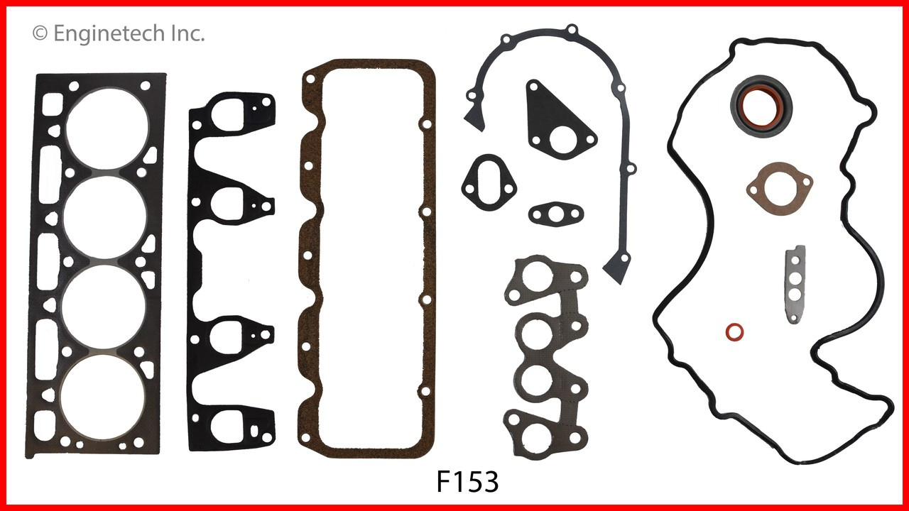 1991 Ford Taurus 2.5L Engine Gasket Set F153.P7