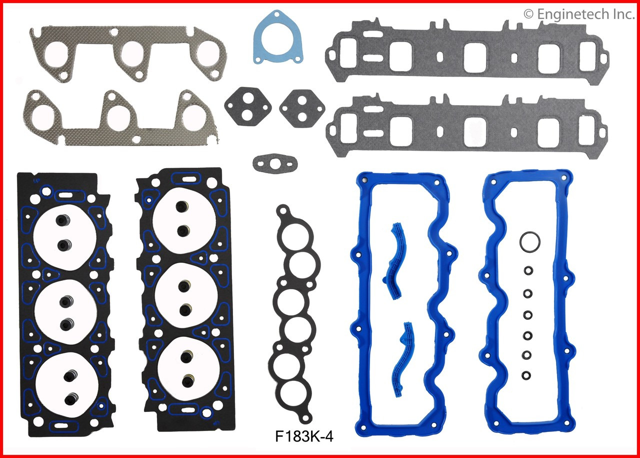 1990 Mercury Sable 3.0L Engine Gasket Set F183K-4.P3
