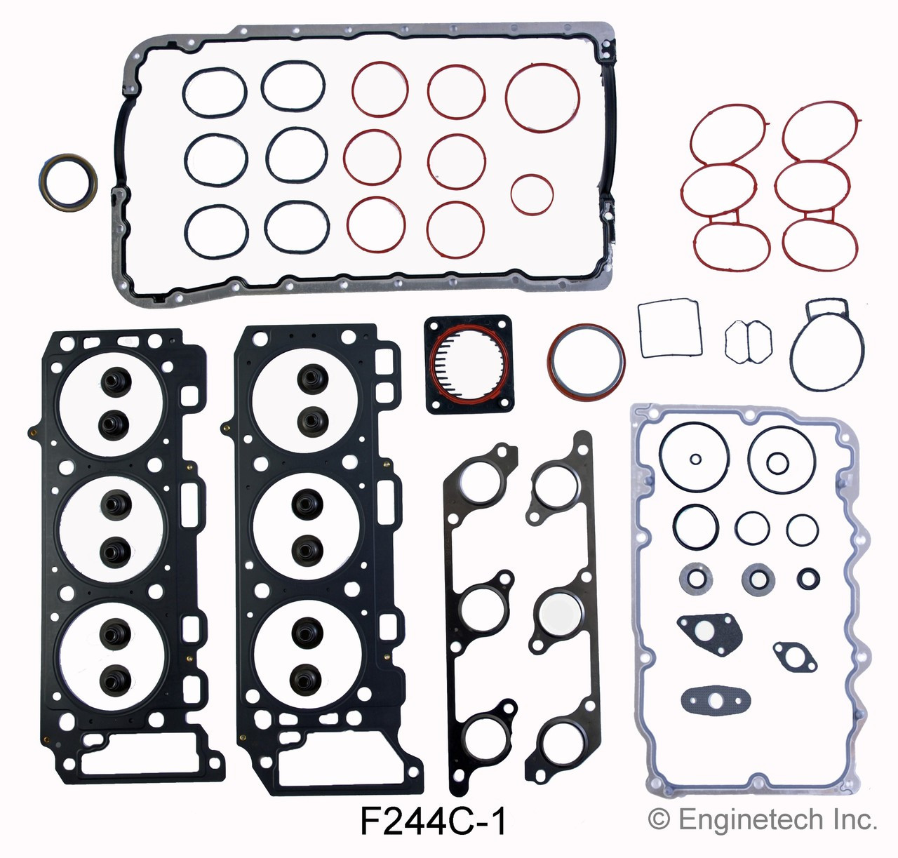 2000 Ford Explorer 4.0L Engine Gasket Set F244C-1.P1 2000 Ford Explorer 4.0L Engine Gasket Set F244C-1.P1