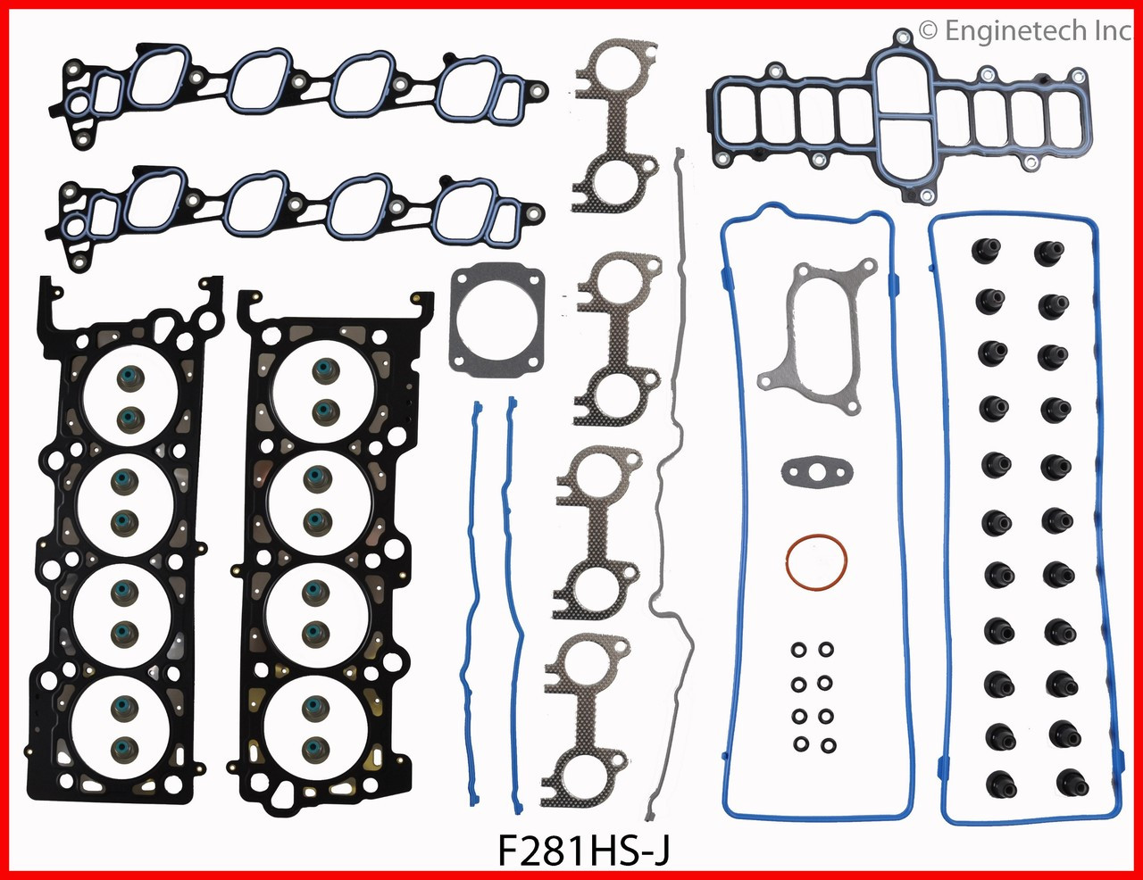 2001 Ford Expedition 4.6L Engine Cylinder Head Gasket Set F281HS-J.P3