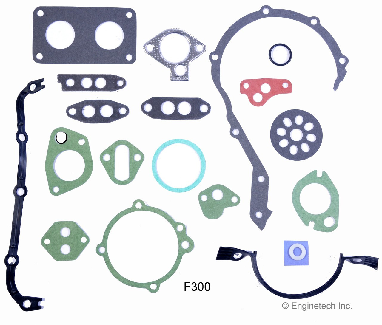 1986 Ford E-350 Econoline Club Wagon 4.9L Engine Gasket Set F300.P376