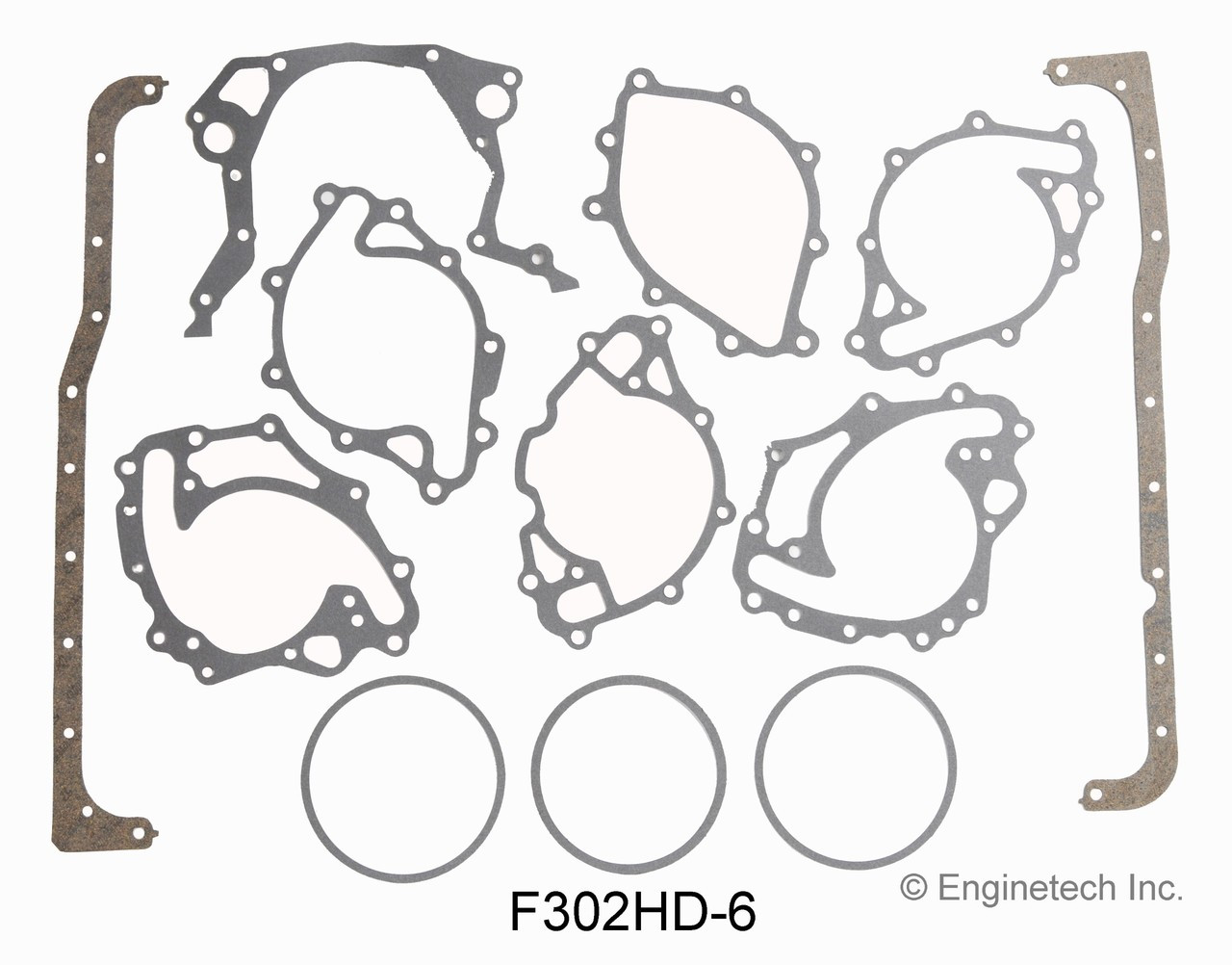 1985 Lincoln Mark VII 5.0L Engine Gasket Set F302HD-6.P45