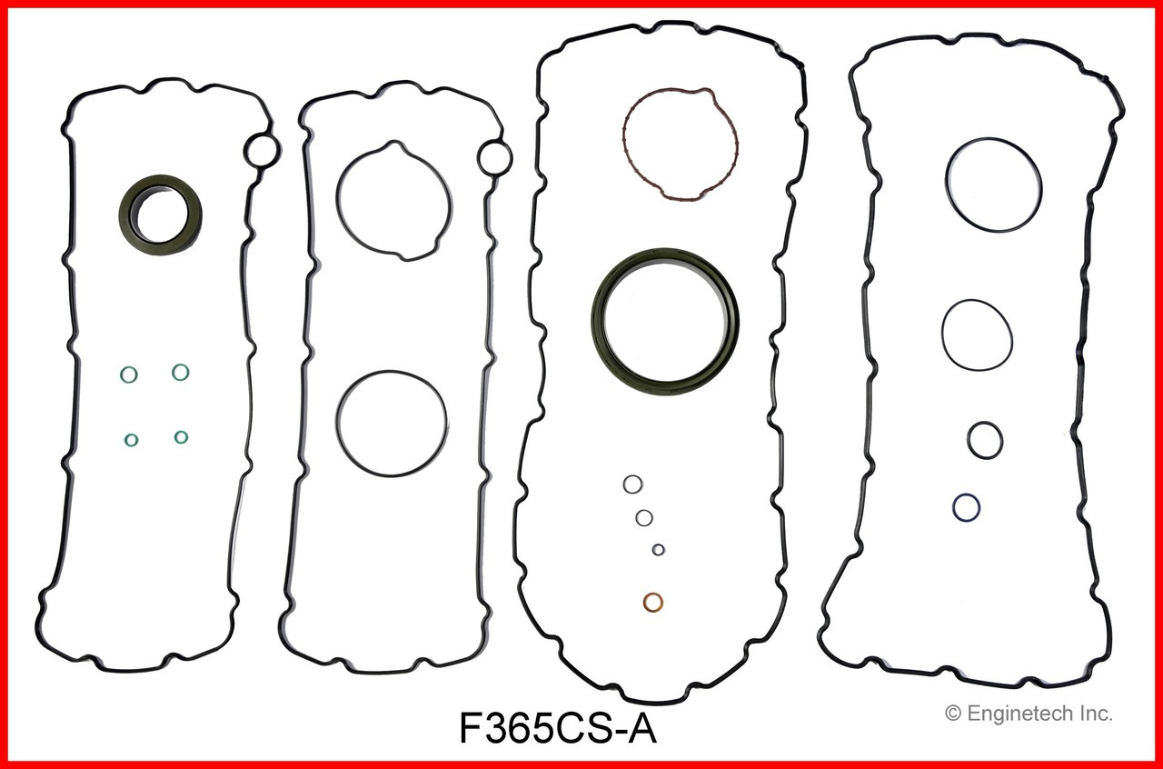 2006 Ford F-450 Super Duty 6.0L Engine Lower Gasket Set F365CS-A.P21
