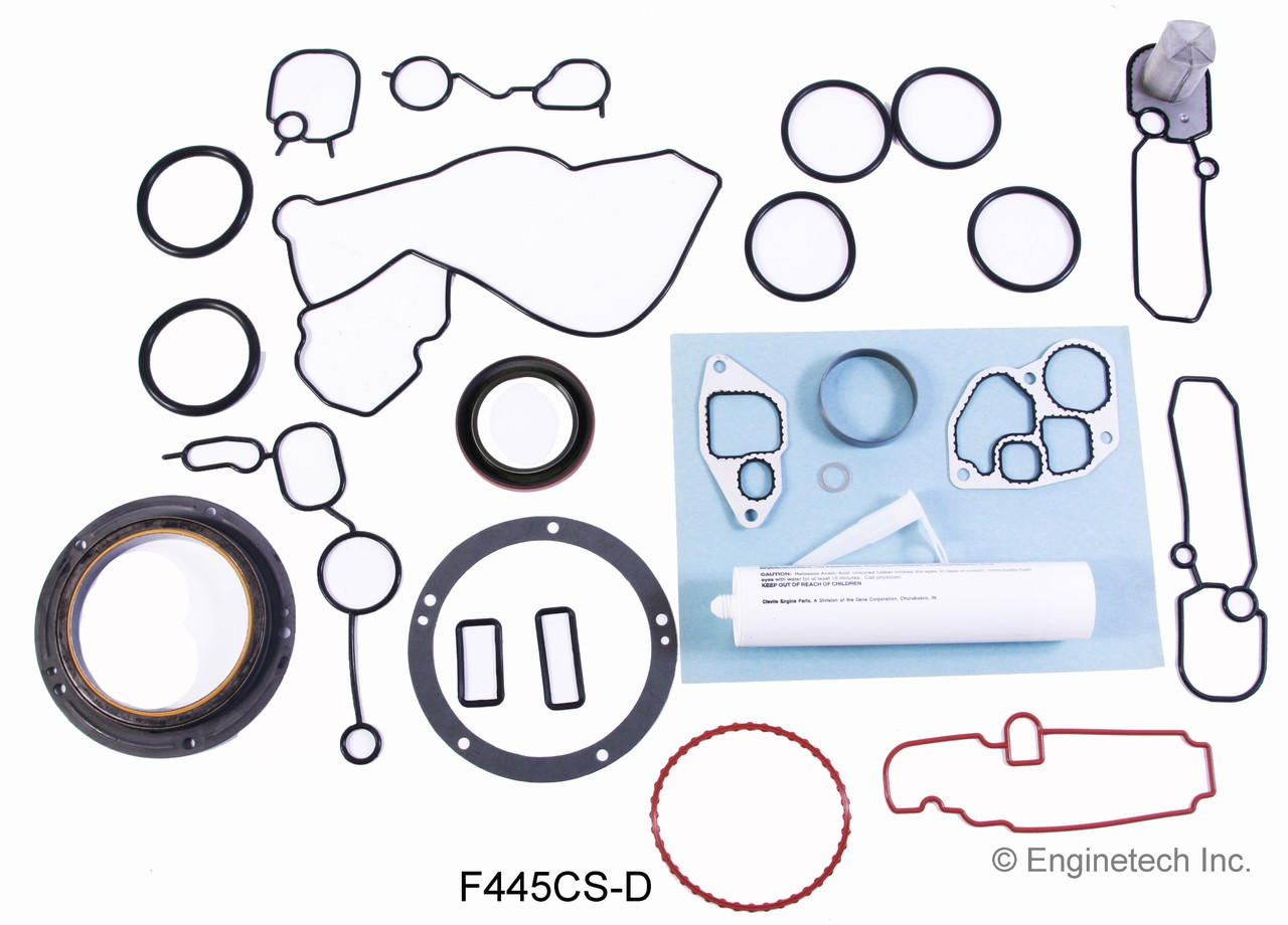 2003 Ford F-350 Super Duty 7.3L Engine Lower Gasket Set F445CS-D.P38