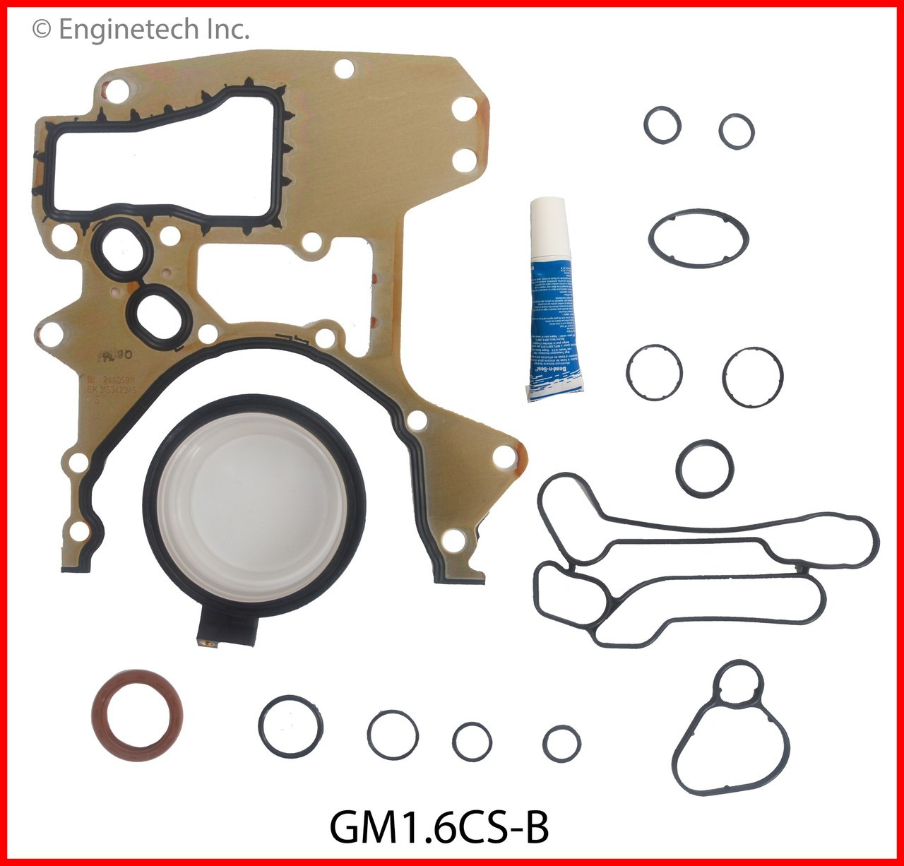 2009 Pontiac G3 Wave 1.6L Engine Lower Gasket Set GM1.6CS-B.P6