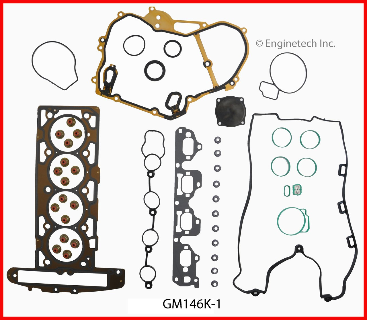 2007 Pontiac G6 2.4L Engine Gasket Set GM146K-1.P7