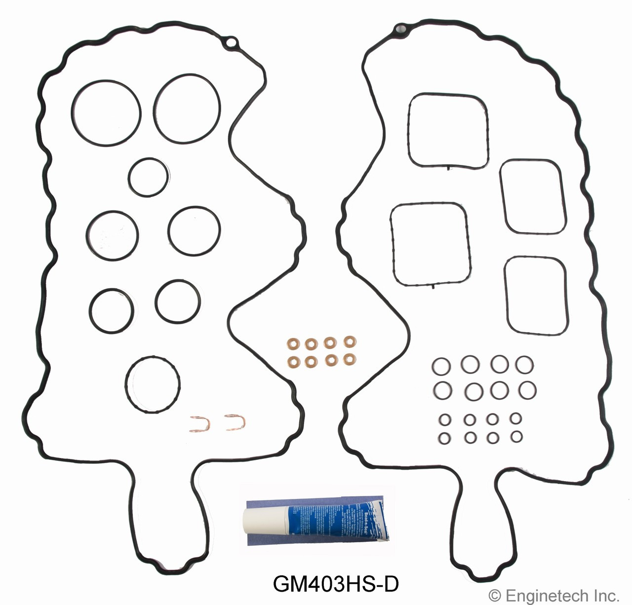 2006 Chevrolet Express 3500 6.6L Engine Cylinder Head Gasket Set GM403HS-D.P43