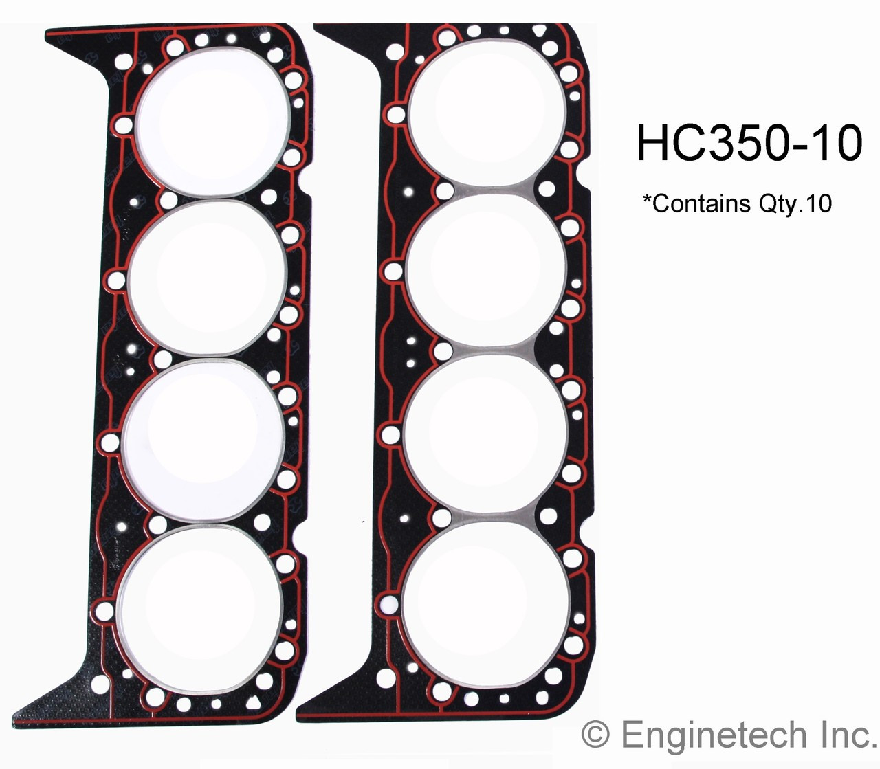 1992 Chevrolet K1500 Suburban 5.7L Engine Cylinder Head Gasket HC350-10.P2110