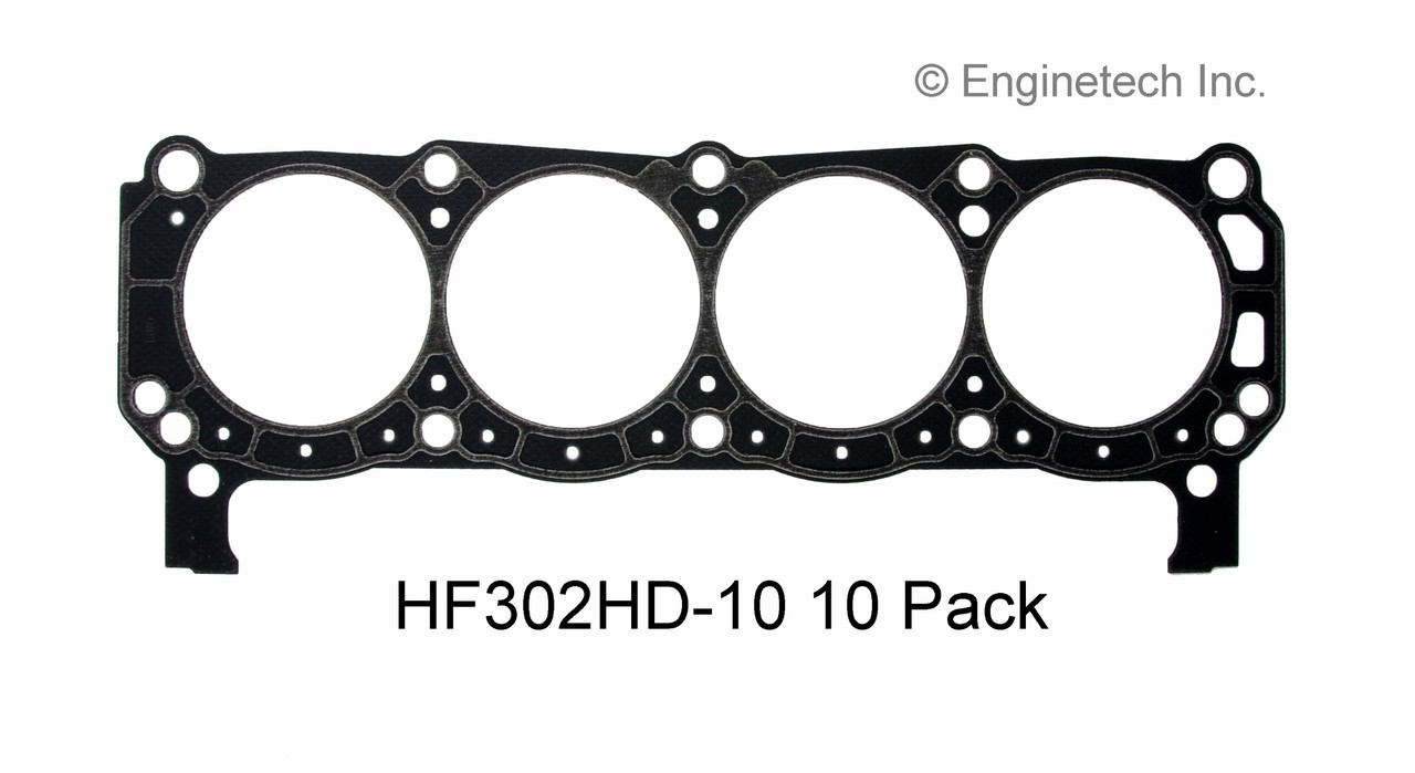 1996 Ford F-350 5.8L Engine Cylinder Head Gasket HF302HD-10.P1166