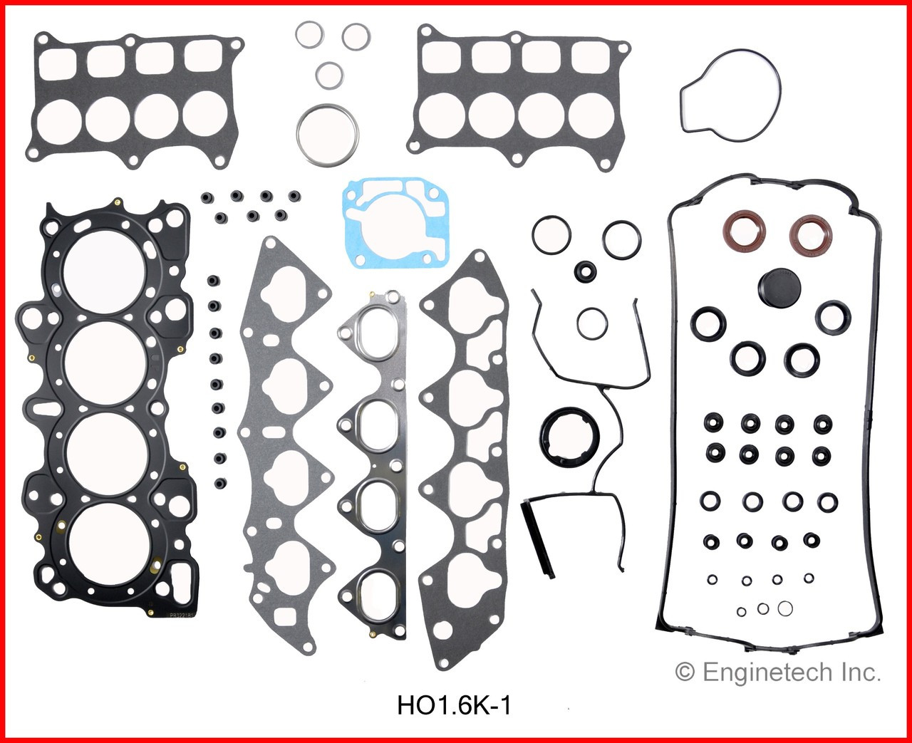 1992 Acura Integra 1.7L Engine Gasket Set HO1.6K-1.P1