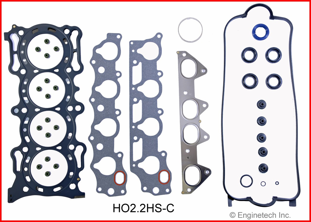 2001 Honda Accord 2.3L Engine Gasket Set HO2.2K-6.P21