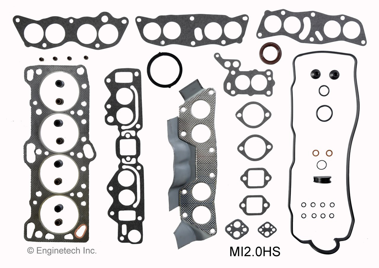1985 Mitsubishi Cordia 2.0L Engine Cylinder Head Gasket Set MI2.0HS.P5