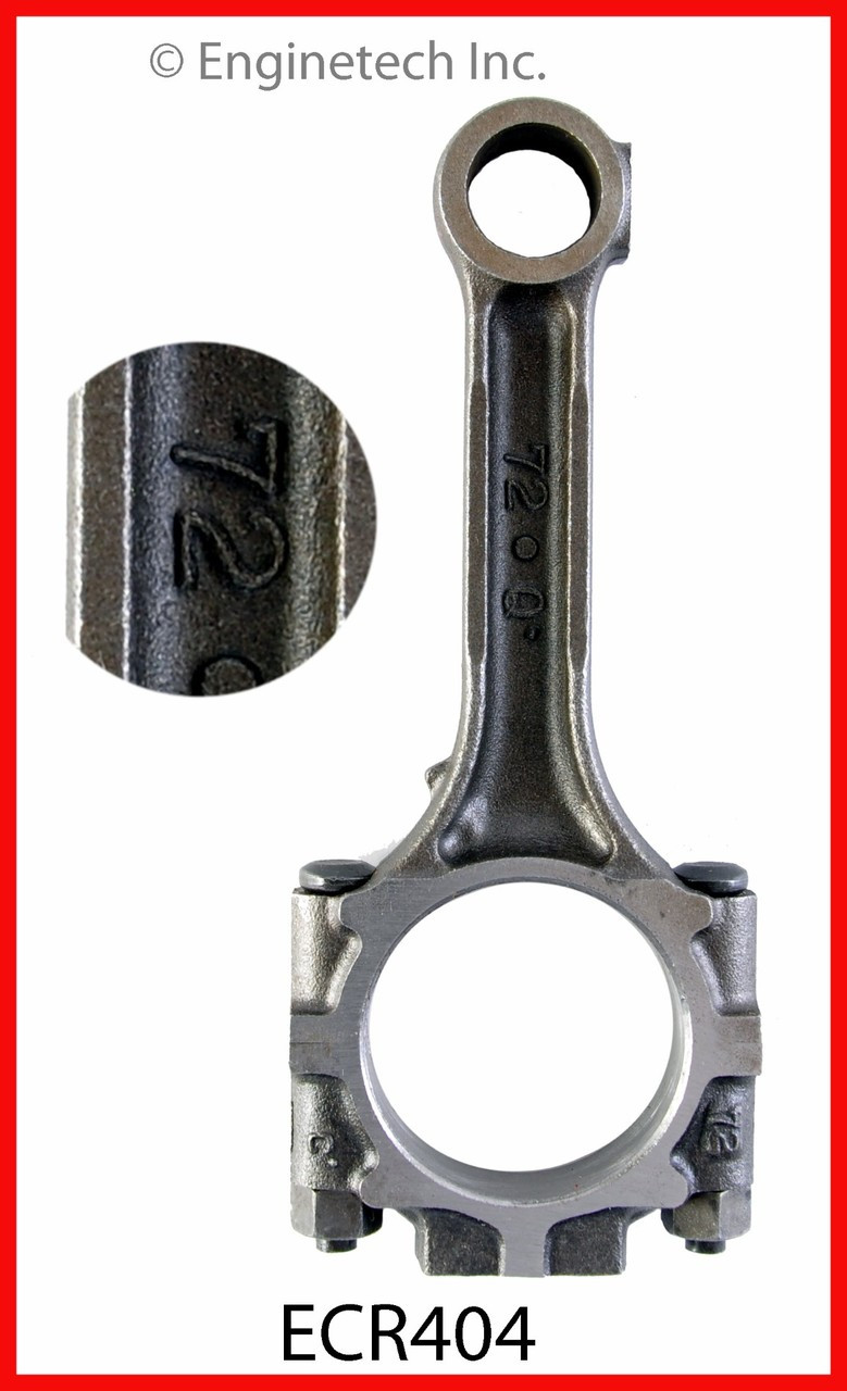 1993 Chrysler LeBaron 3.0L Engine Connecting Rod ECR404.P68