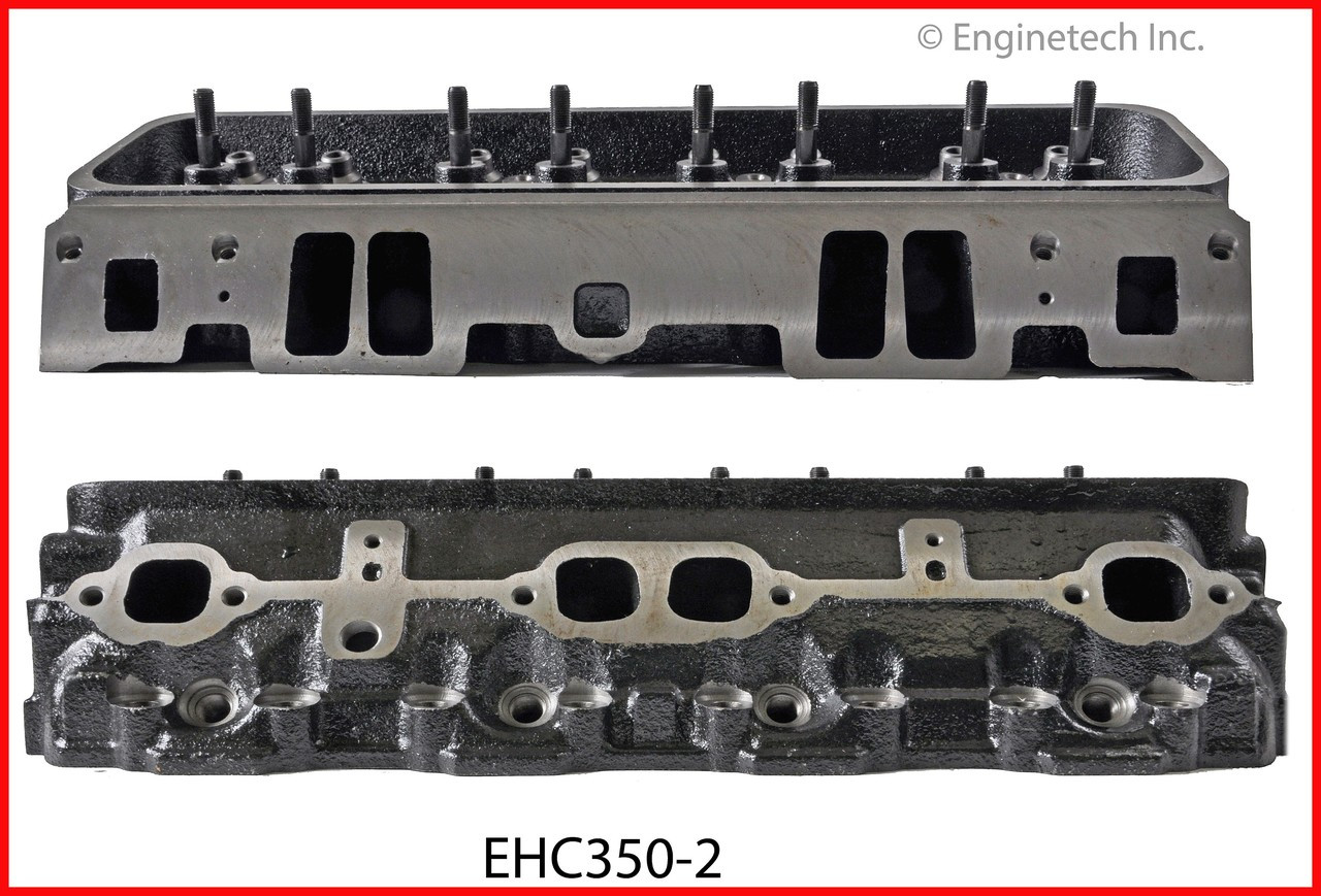 1998 Chevrolet C3500 5.7L Engine Cylinder Head EHC350-2.P66