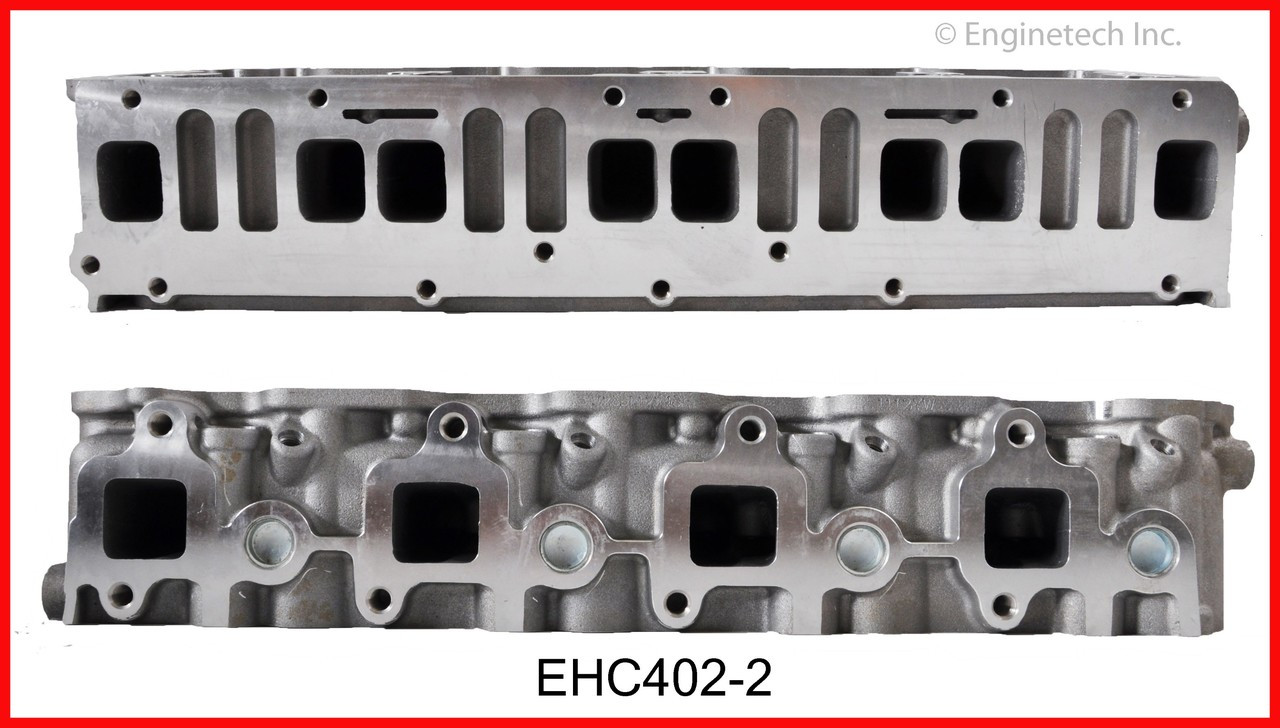 2007 Chevrolet Silverado 3500 HD 6.6L Engine Cylinder Head EHC402-2.P77