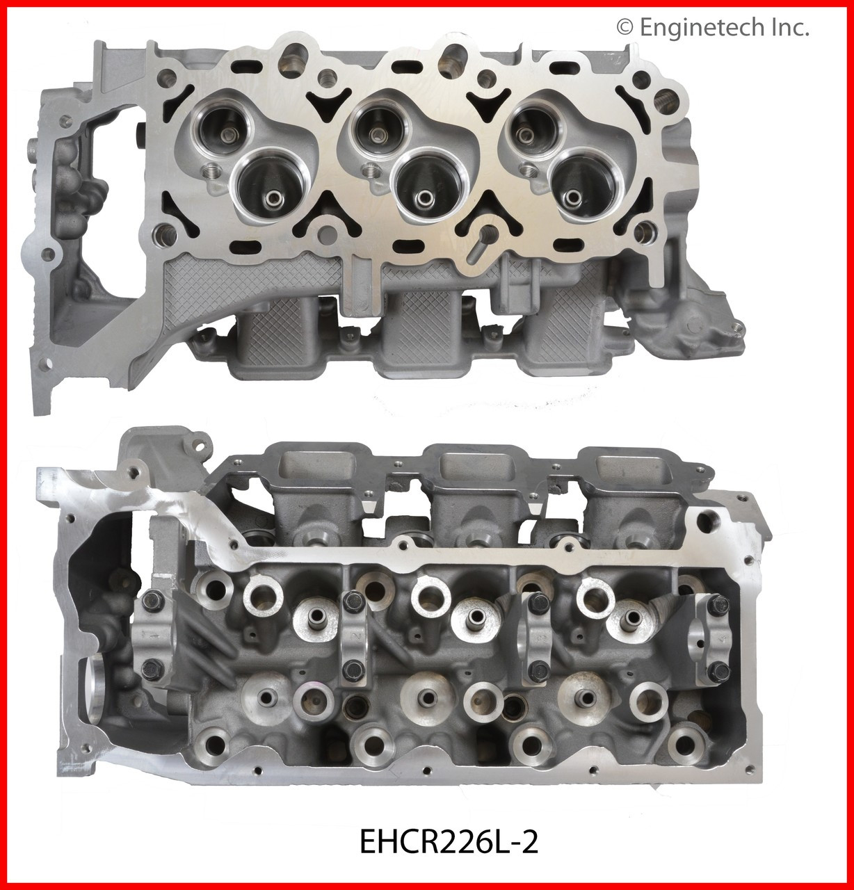 2007 Jeep Grand Cherokee 3.7L Engine Cylinder Head EHCR226L-2.P16
