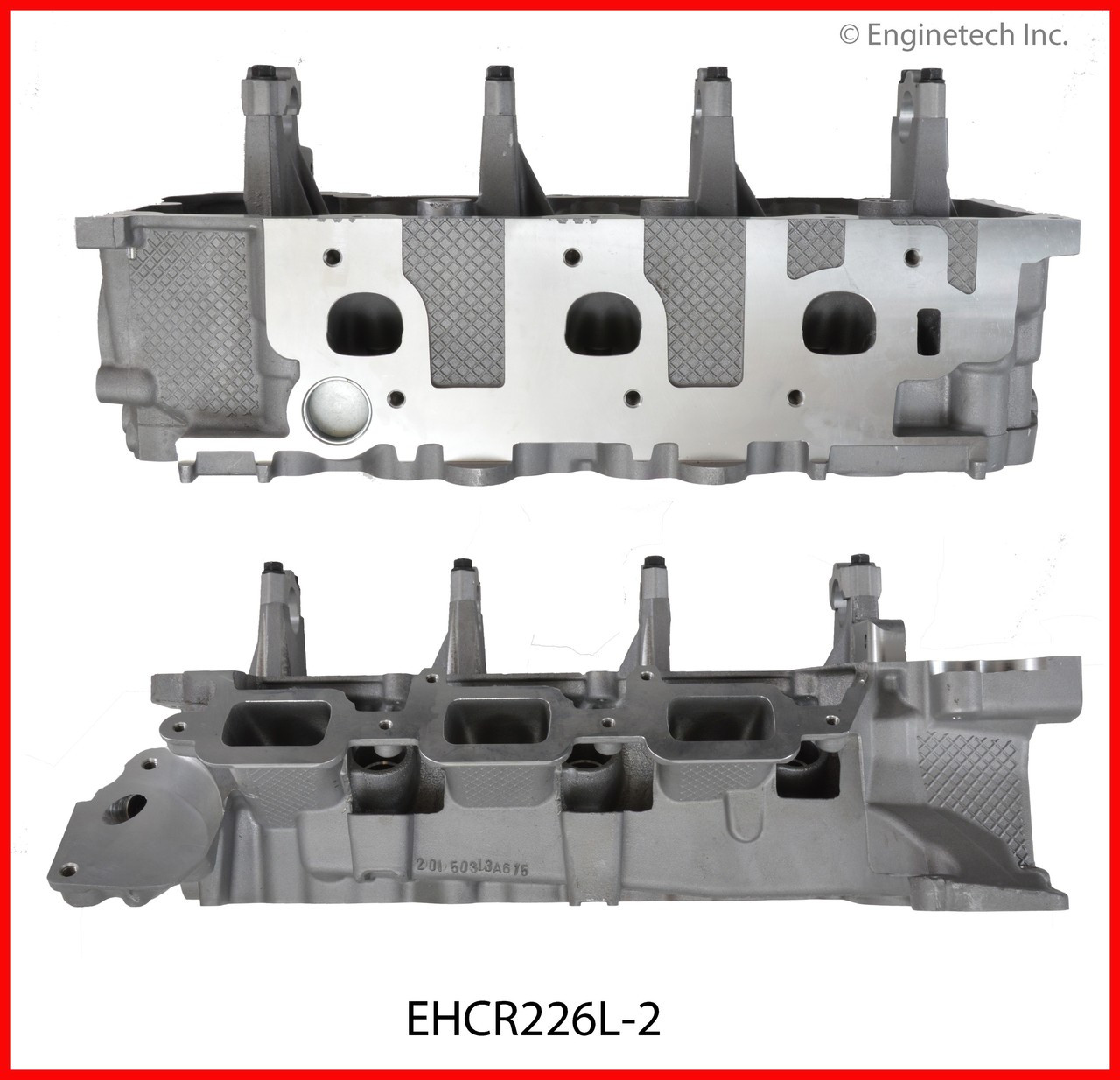 2011 Ram Dakota 3.7L Engine Cylinder Head EHCR226L-2.P43