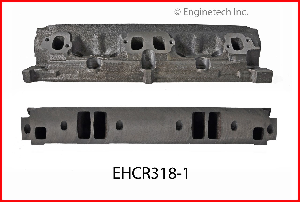 2000 Dodge Ram 3500 Van 5.9L Engine Cylinder Head EHCR318-1.P135