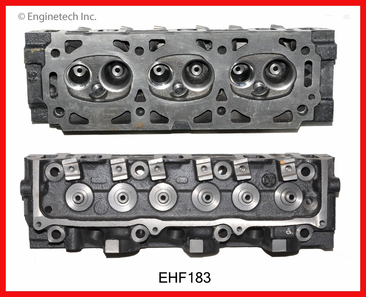 1991 Ford Aerostar 3.0L Engine Cylinder Head EHF183.P17