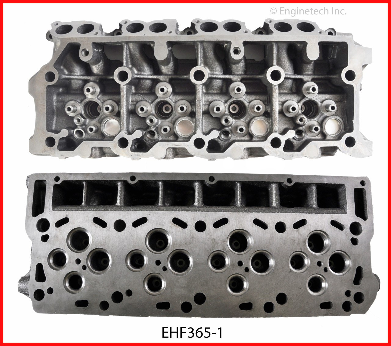 2005 Ford F-350 Super Duty 6.0L Engine Cylinder Head EHF365-1.P5