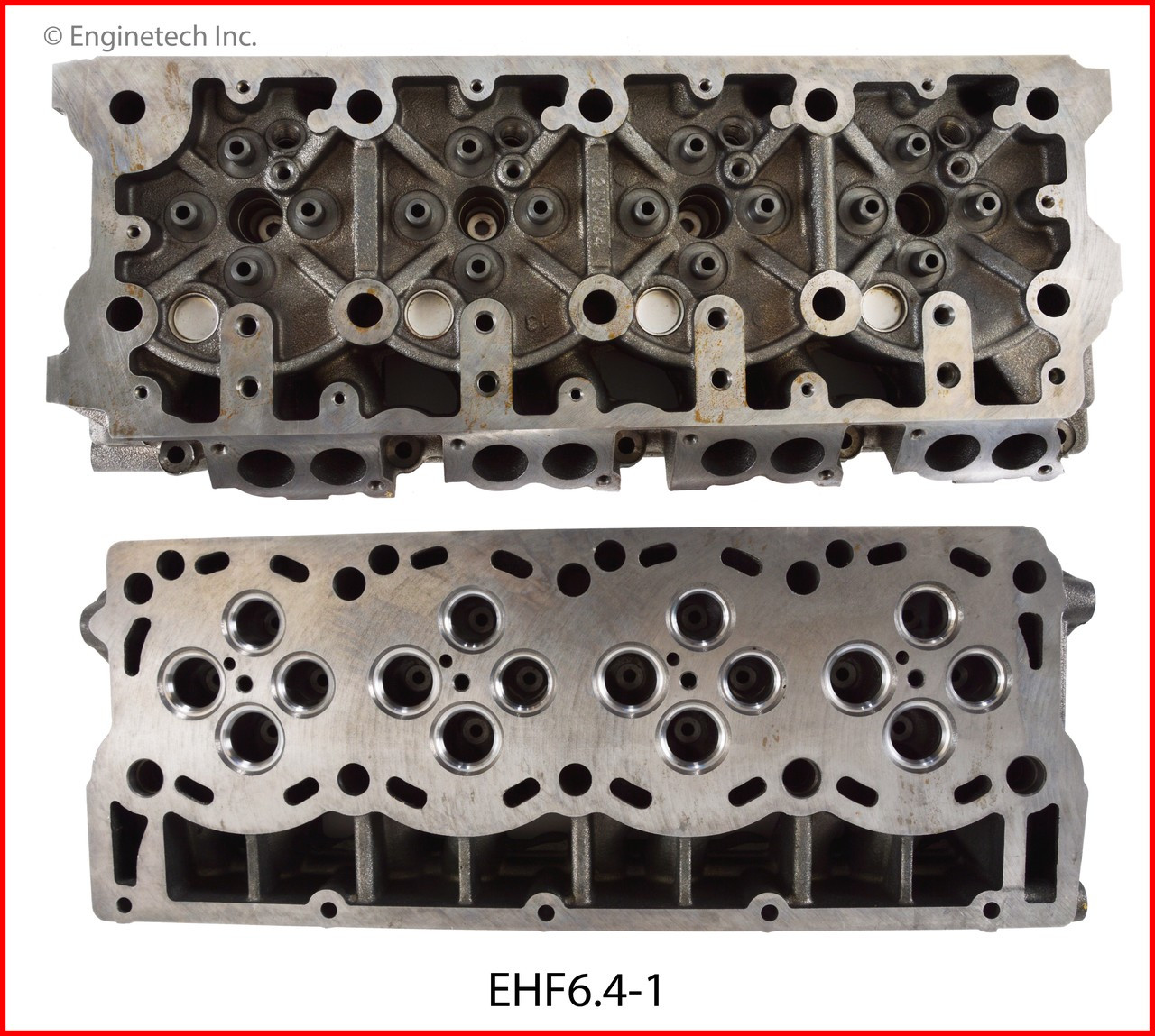 2009 Ford F-350 Super Duty 6.4L Engine Cylinder Head EHF6.4-1.P4