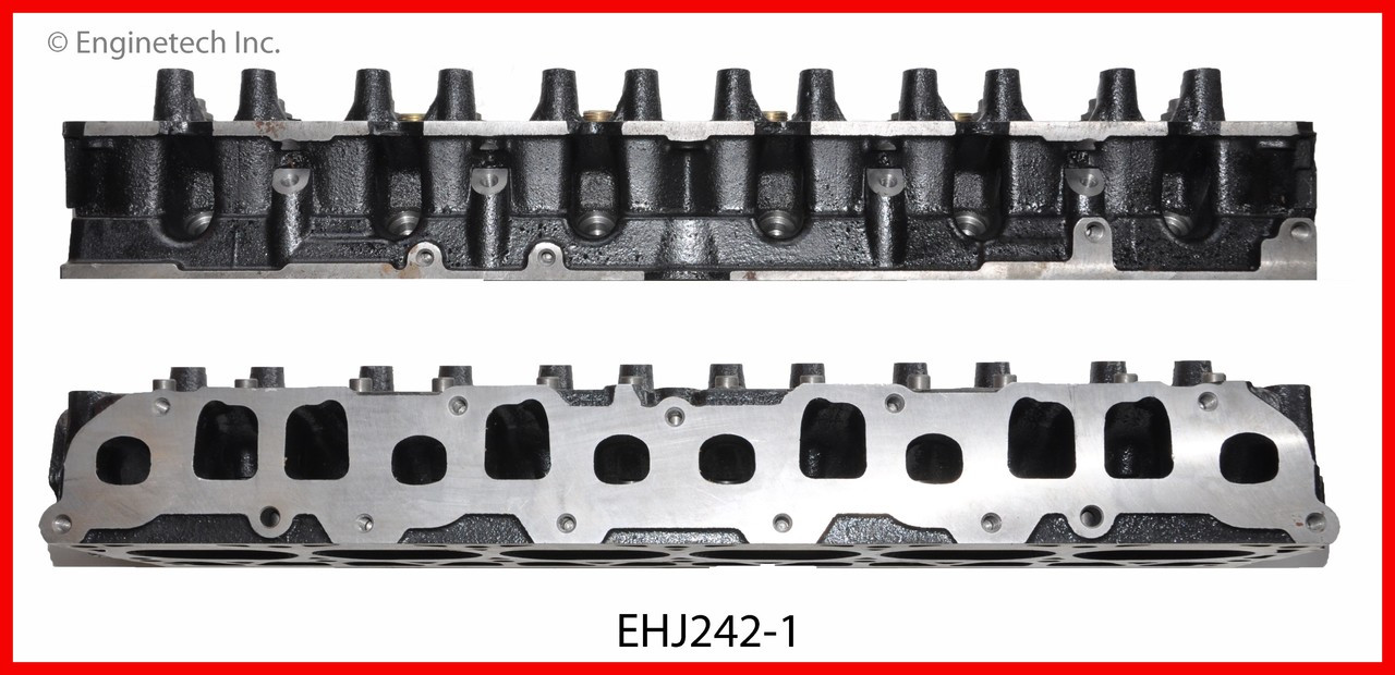 1999 Jeep Wrangler  Engine Cylinder Head EHJ242-1 -3