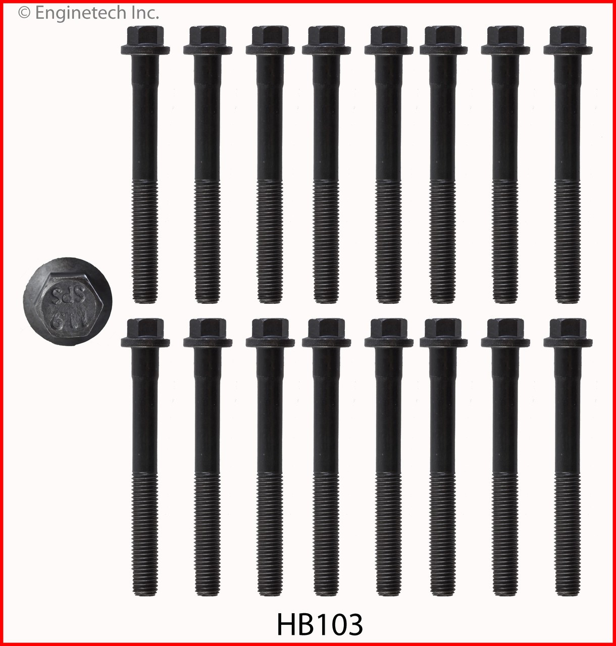1997 Ford Taurus 3.0L Engine Cylinder Head Bolt Set HB103.P59