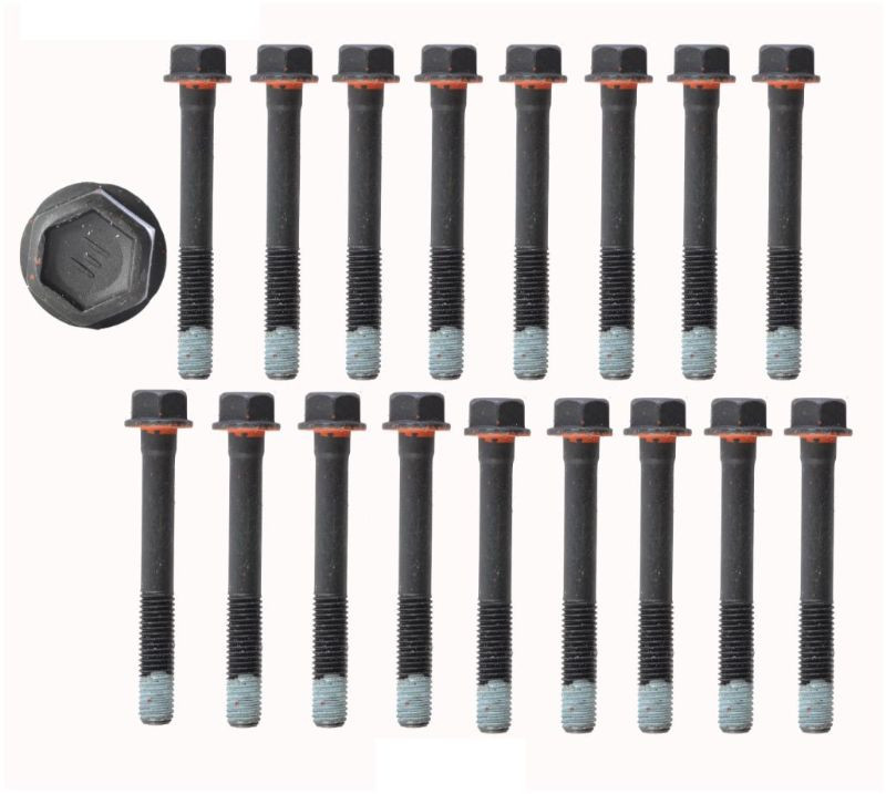 1990 Chevrolet G30 6.2L Engine Cylinder Head Bolt Set HB116.P294