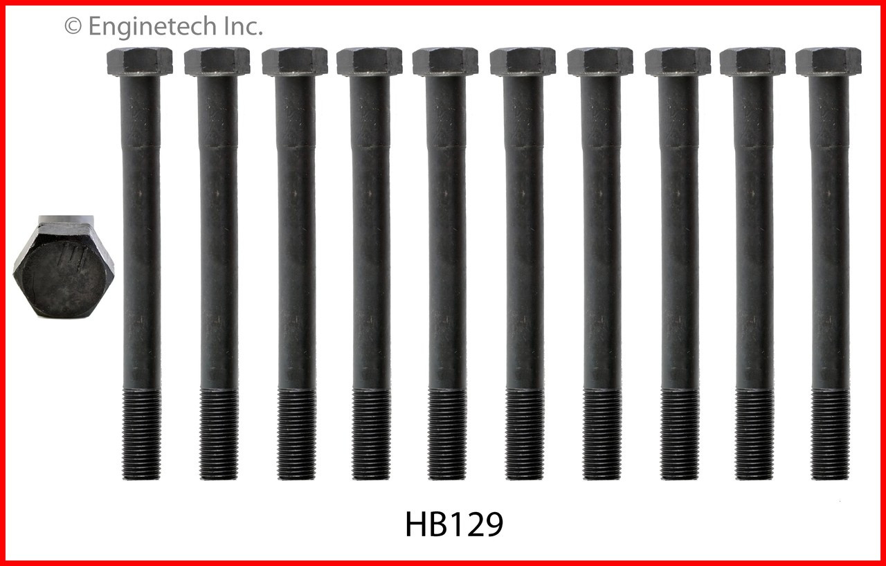 1985 Mitsubishi Starion 2.6L Engine Cylinder Head Bolt Set HB129.P80