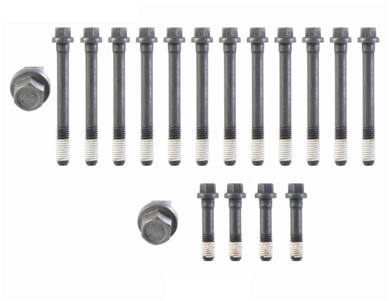 1991 Chevrolet K2500 7.4L Engine Cylinder Head Bolt Set HB159.P763