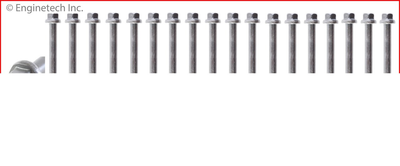 1999 Ford F-250 Super Duty 7.3L Engine Cylinder Head Bolt Set HB207.P18