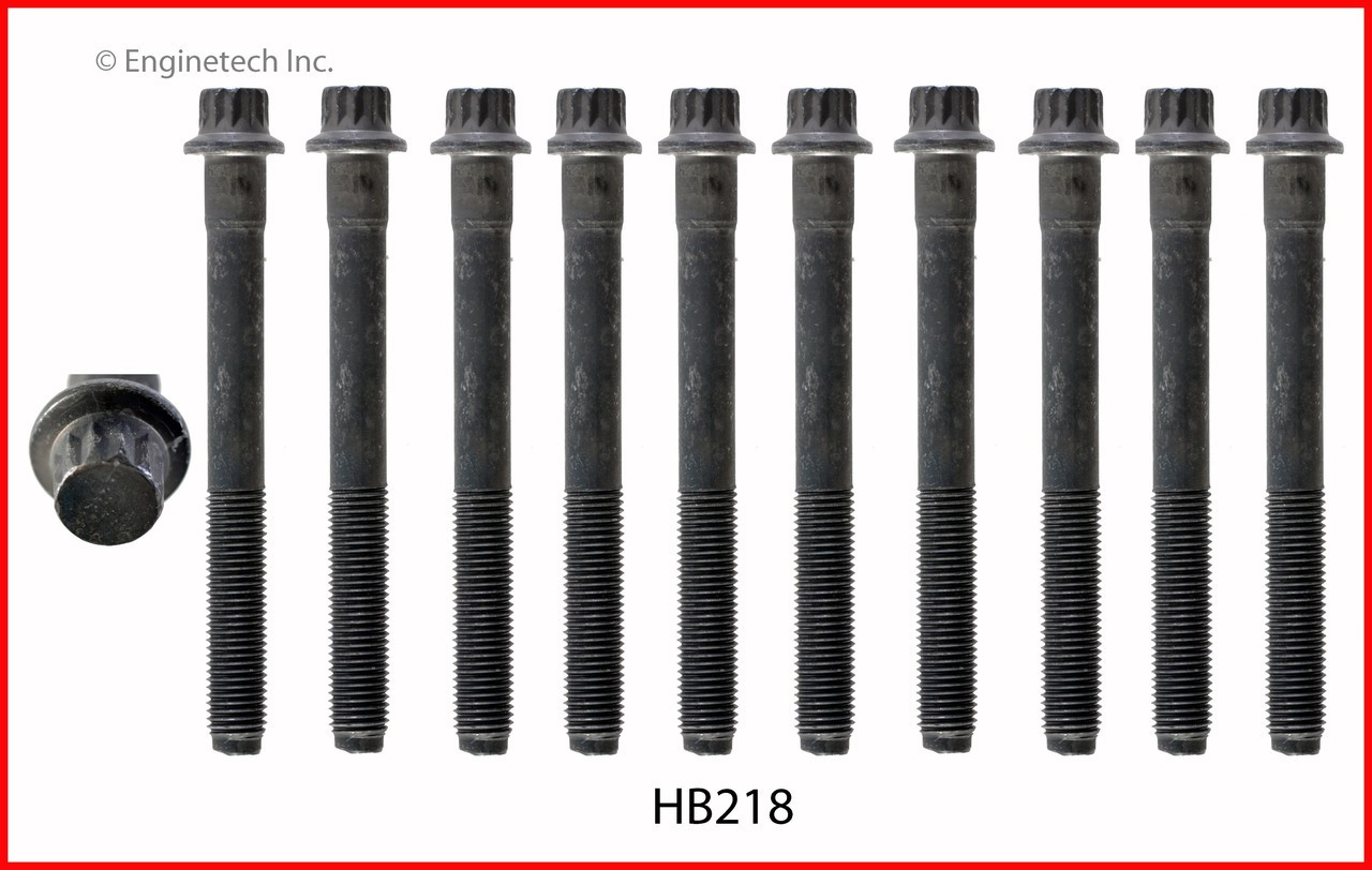 1999 Mitsubishi Mirage 1.8L Engine Cylinder Head Bolt Set HB218.P15