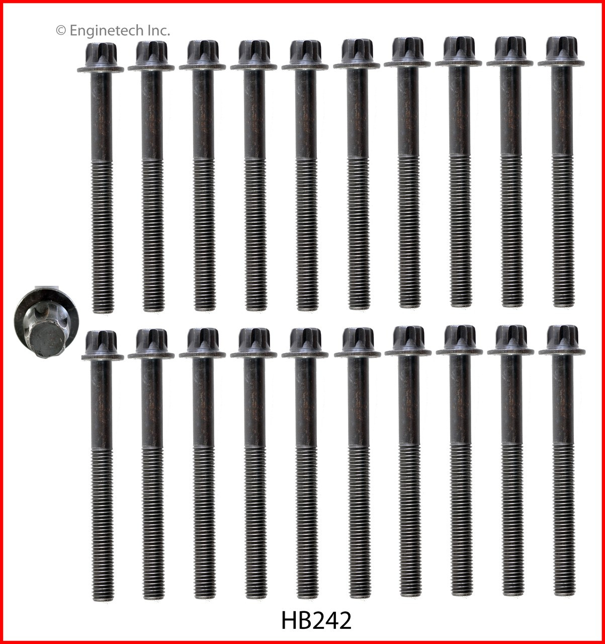 2008 Nissan Pathfinder 5.6L Engine Cylinder Head Bolt Set HB242.P36