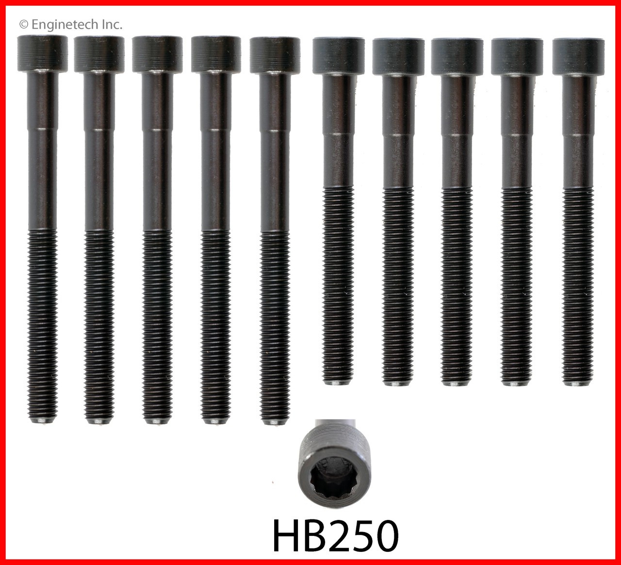 1992 Toyota Paseo 1.5L Engine Cylinder Head Bolt Set HB250.P1