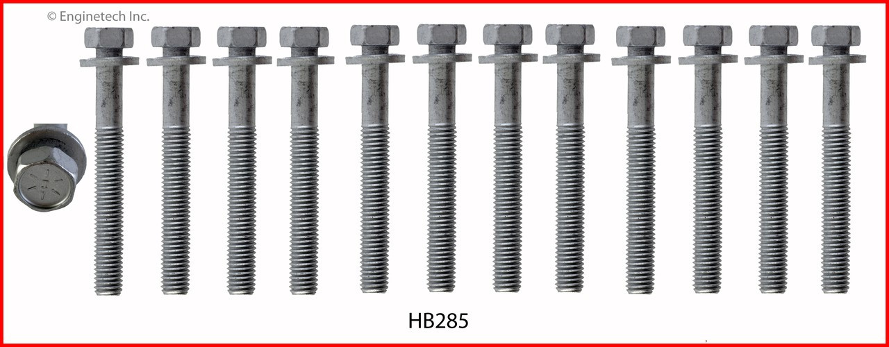 2009 Dodge Viper 8.4L Engine Cylinder Head Bolt Set HB285.P10