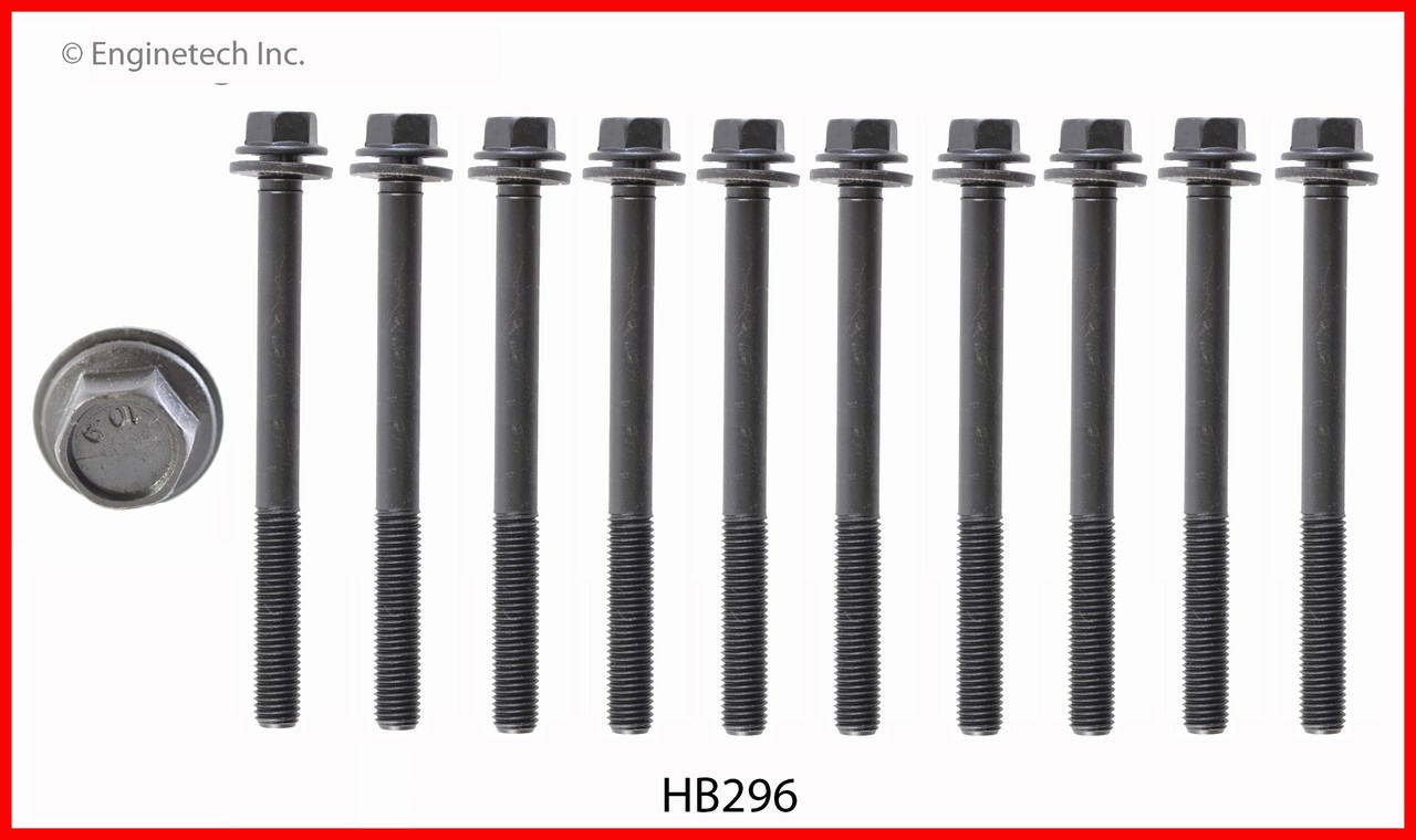 2005 Honda Civic 1.7L Engine Cylinder Head Bolt Set HB296.P25