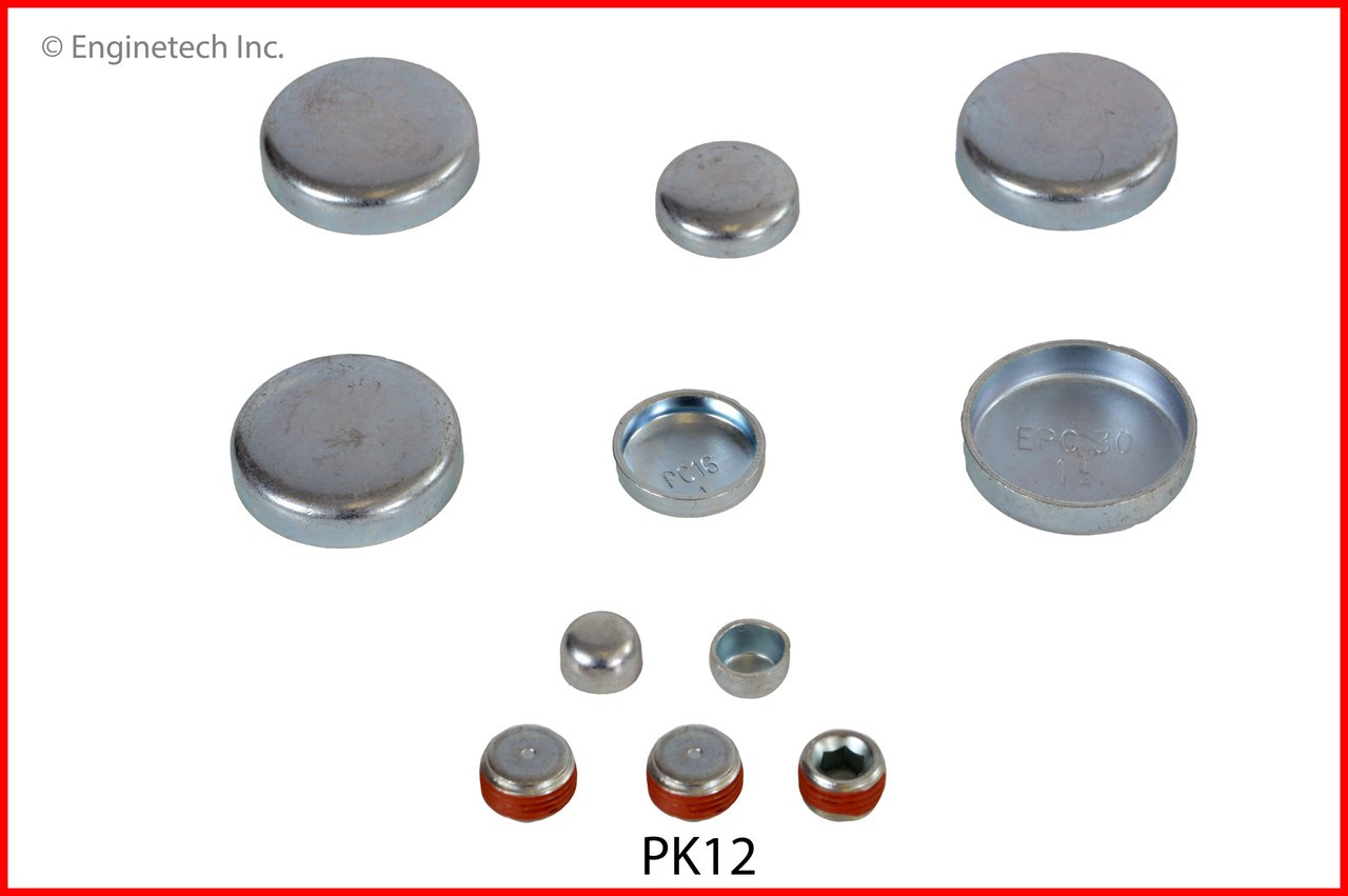 1996 Chrysler Cirrus 2.4L Engine Expansion Plug Kit PK12.P3