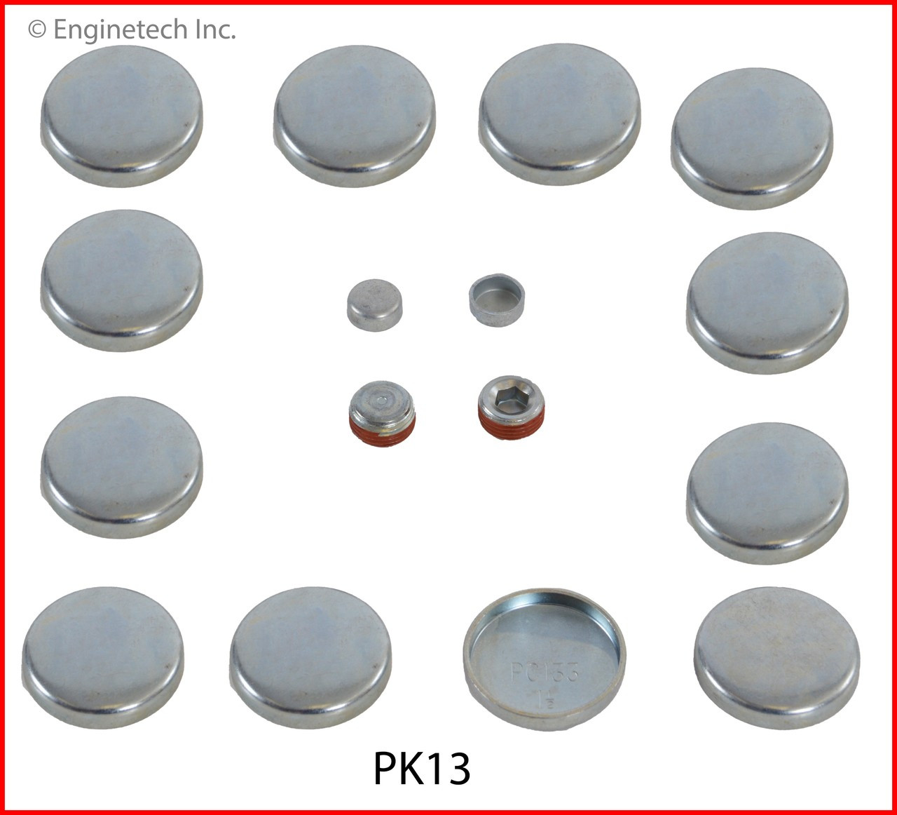 1998 Ford Mustang 4.6L Engine Expansion Plug Kit PK13.P52