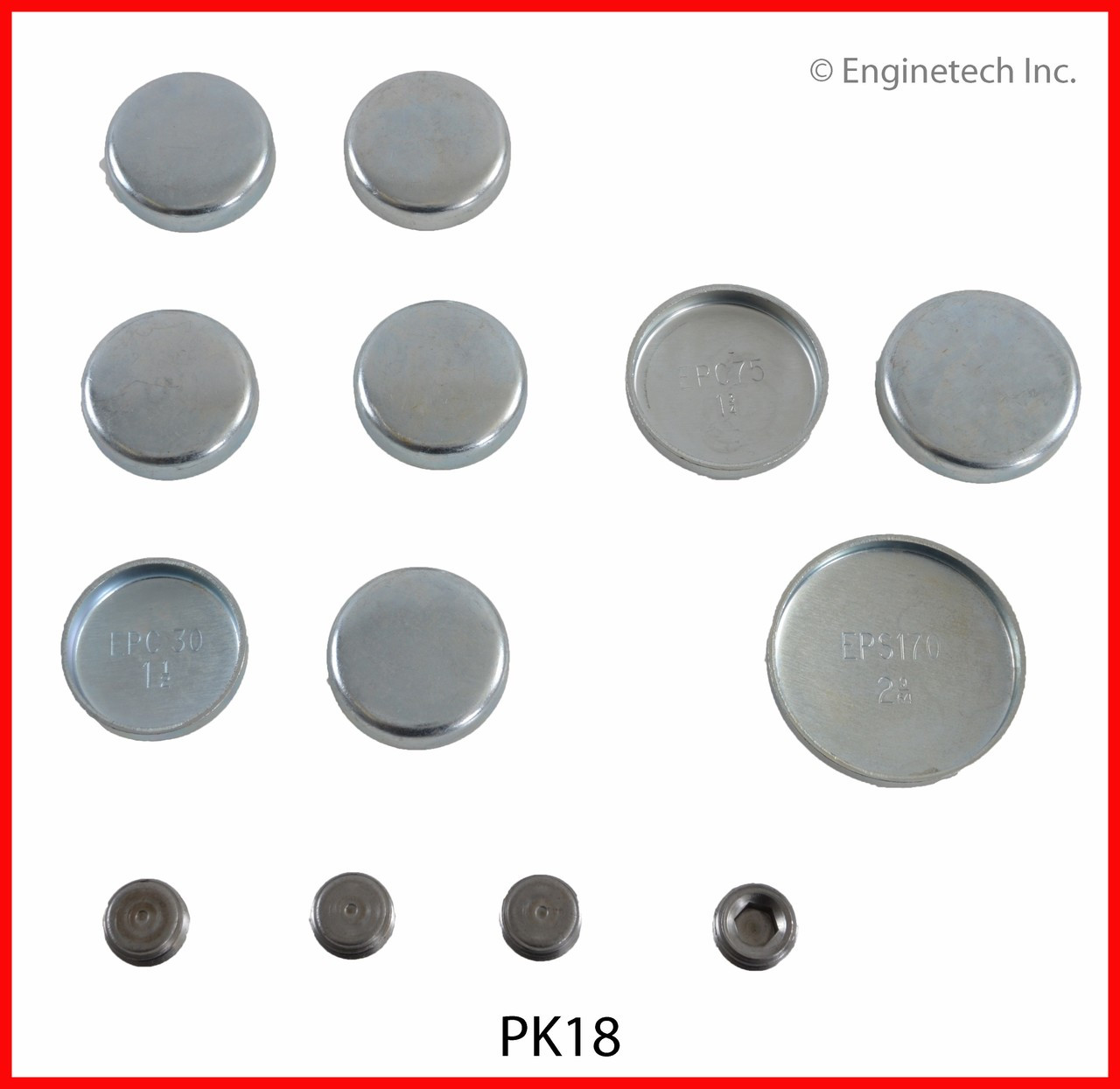 1988 Jeep J10 5.9L Engine Expansion Plug Kit PK18.P397