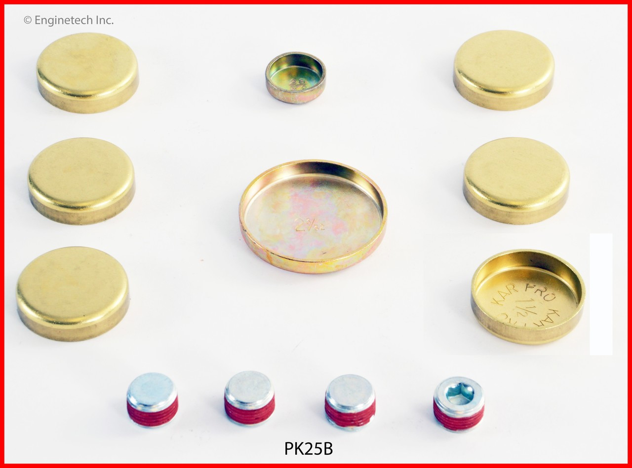 1987 Buick Regal 5.0L Engine Expansion Plug Kit PK25B.P1214