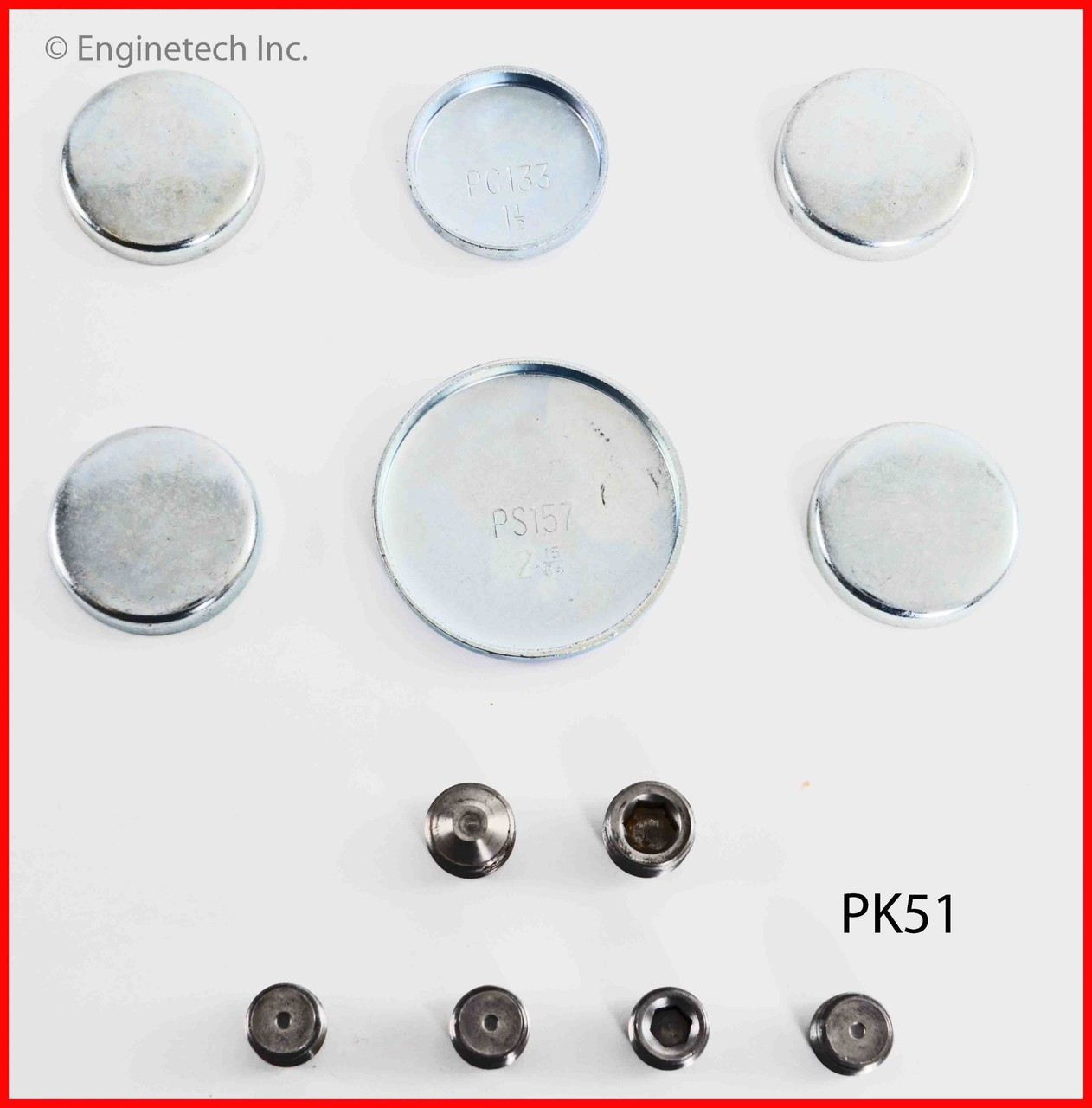1990 Ford Aerostar 3.0L Engine Expansion Plug Kit PK51.P13