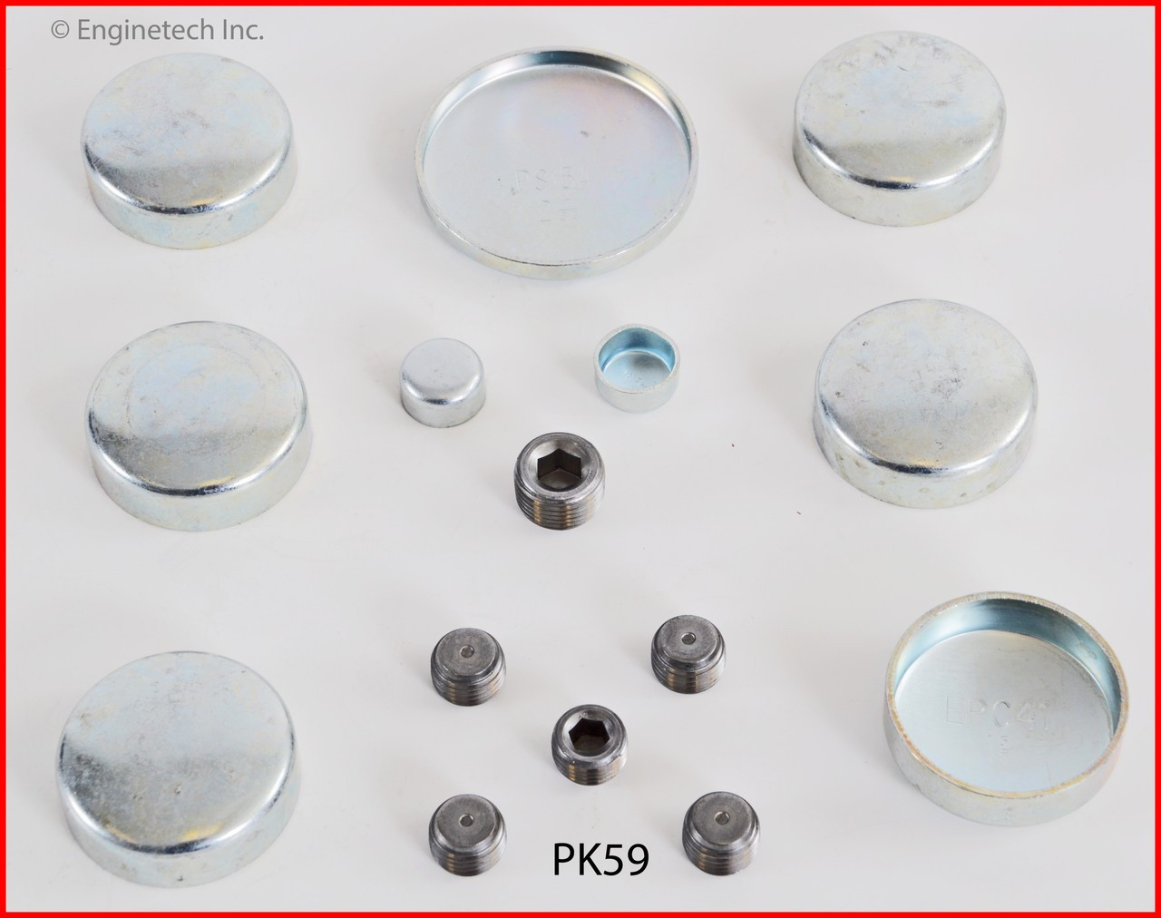 1988 GMC K1500 6.2L Engine Expansion Plug Kit PK59.P236