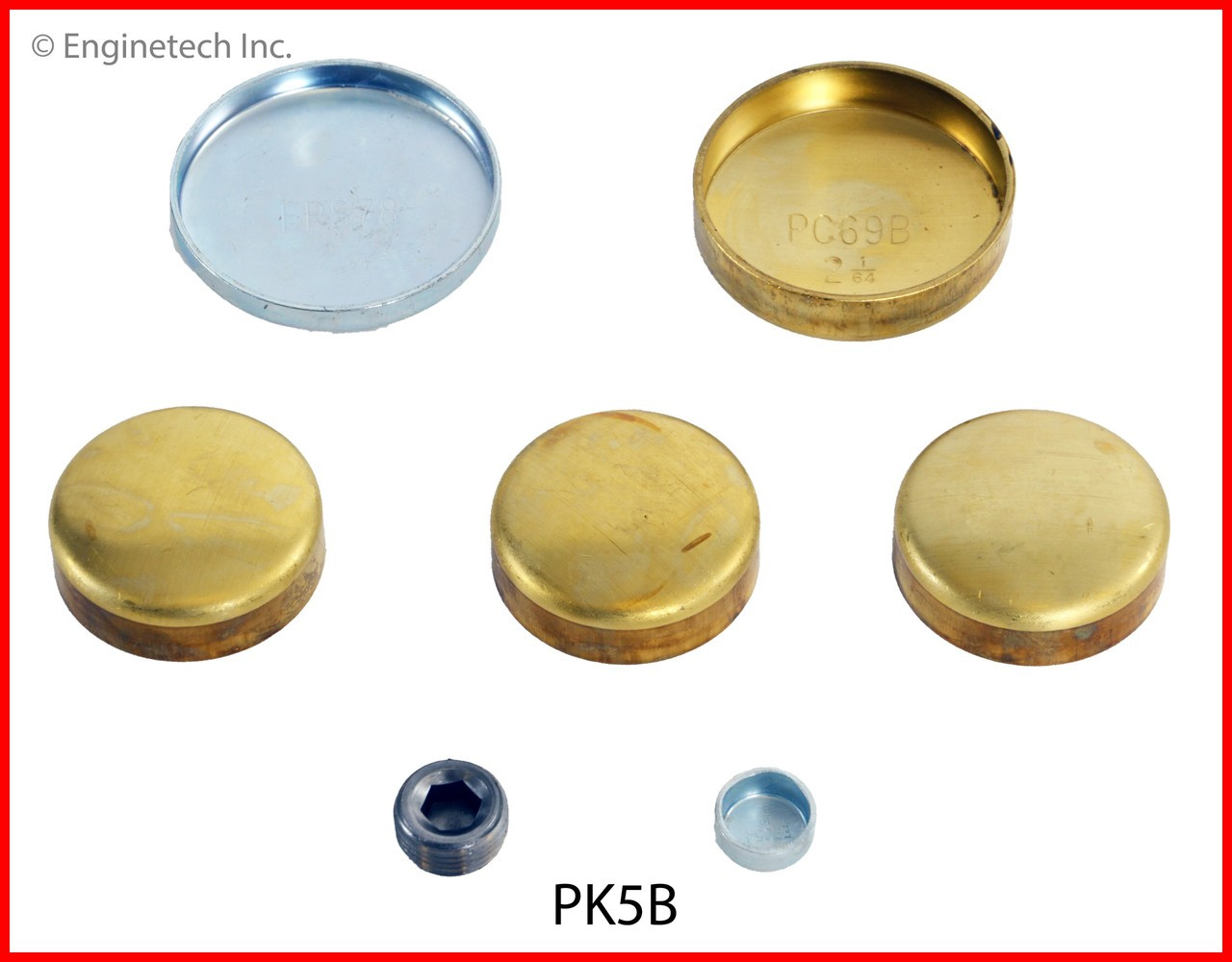 1988 GMC P3500 4.8L Engine Expansion Plug Kit PK5B.P780
