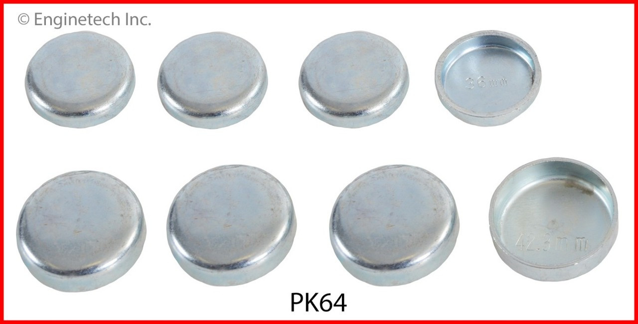 1992 Chevrolet Corsica 2.2L Engine Expansion Plug Kit PK64.P9