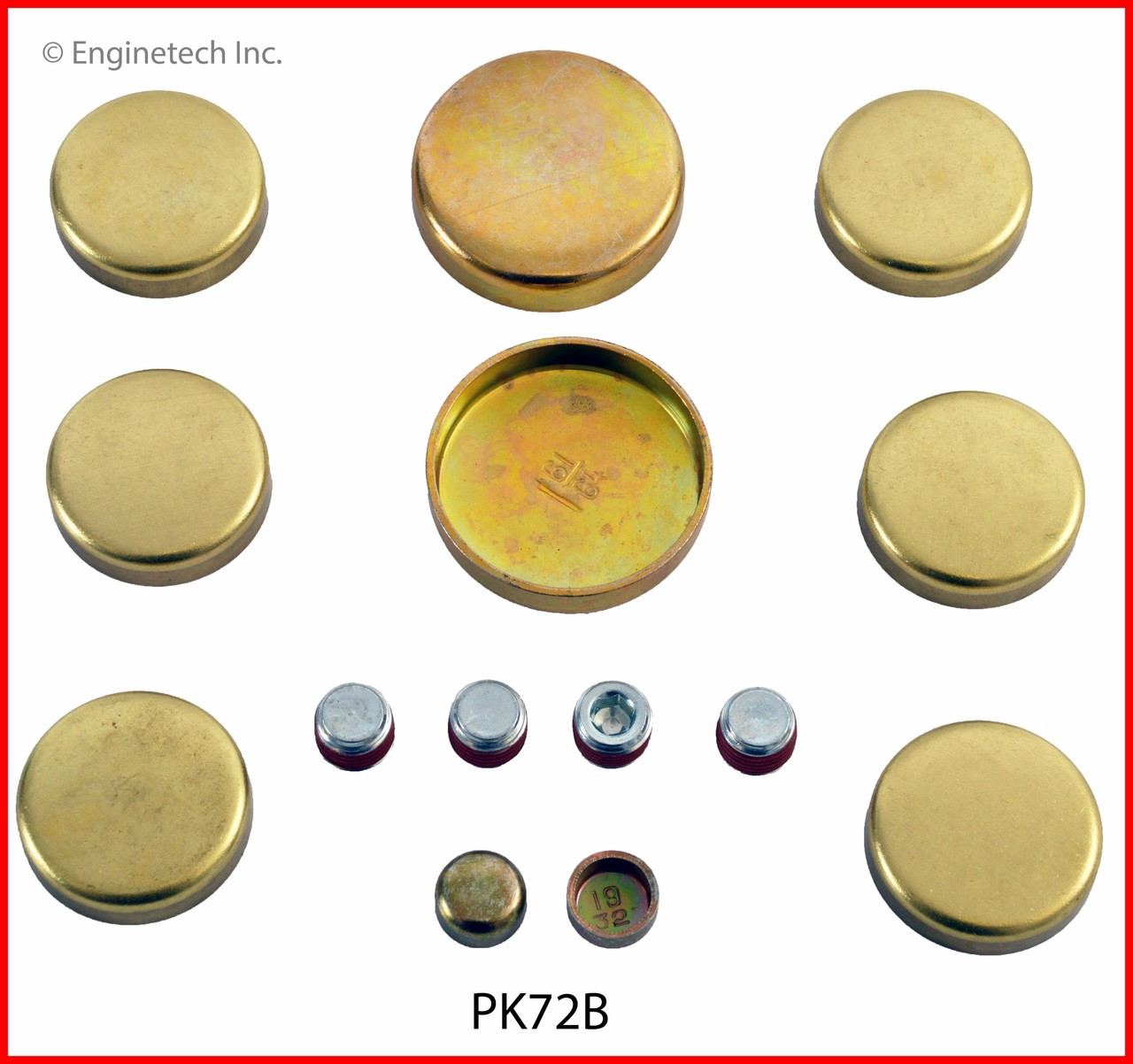 2001 Buick Regal 3.8L Engine Expansion Plug Kit PK72B.P63
