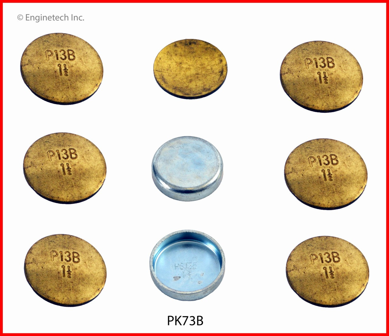 1986 Ford F-250 6.9L Engine Expansion Plug Kit PK73B.P20