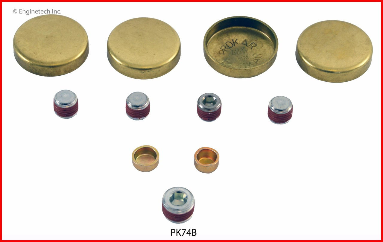 1999 Pontiac Sunfire 2.2L Engine Expansion Plug Kit PK74B.P11