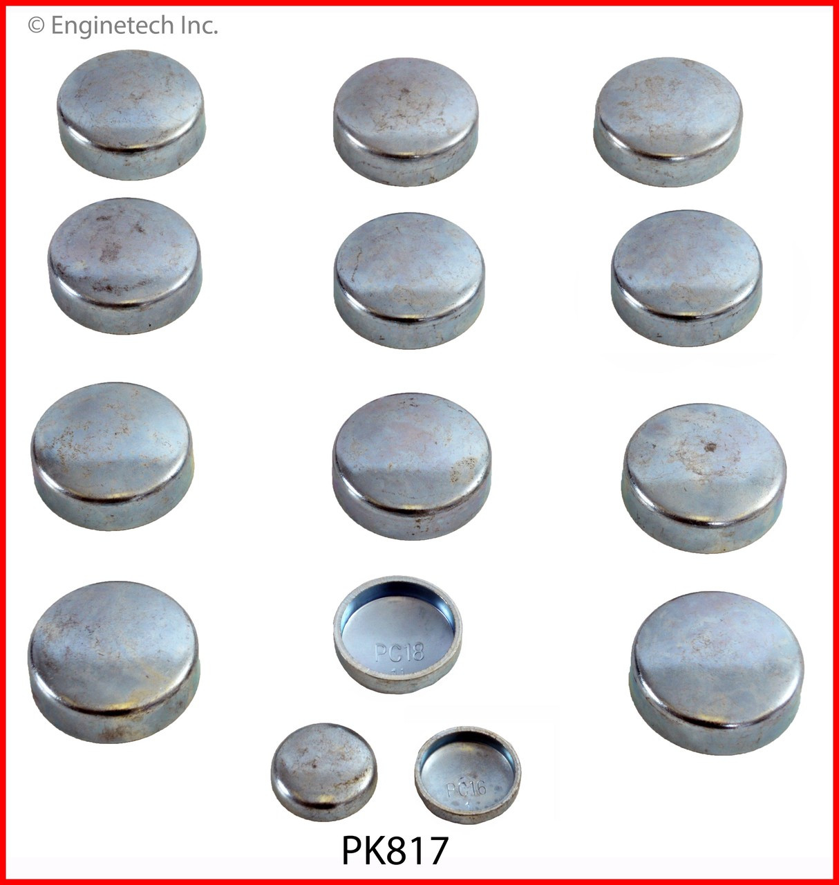 1996 Dodge Ram 2500 8.0L Engine Expansion Plug Kit PK817.P5